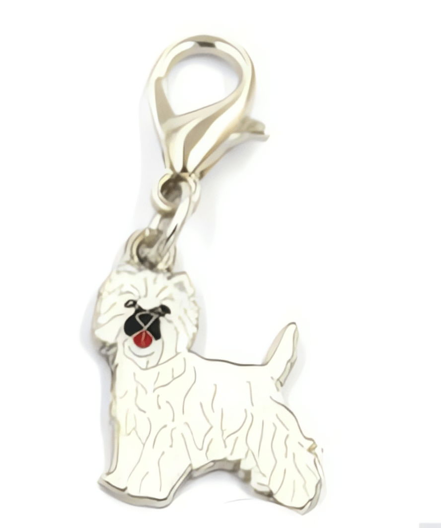 Foba Paws | Terrier Alloy Electroplate Keychain - Foba Paws: Terrier Haven