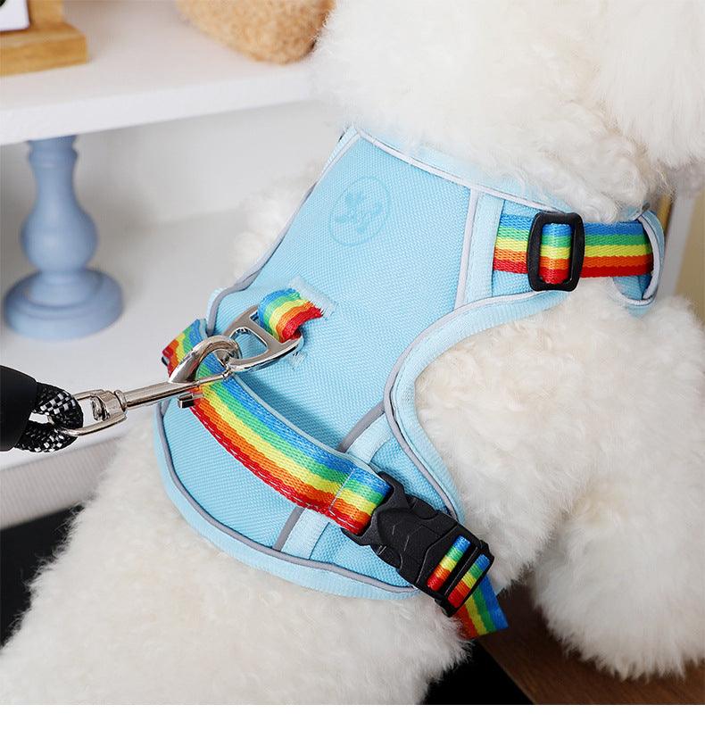 Foba Paws | Pride Month Special, Rainbow Dog Harness - Foba Paws: Terrier Haven