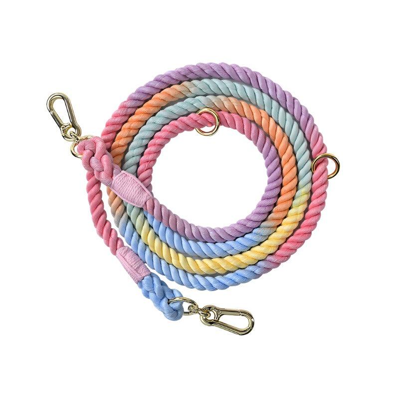 Foba Paws | Rainbow Q-Running Rainbow Dog leash - Foba Paws: Terrier Haven