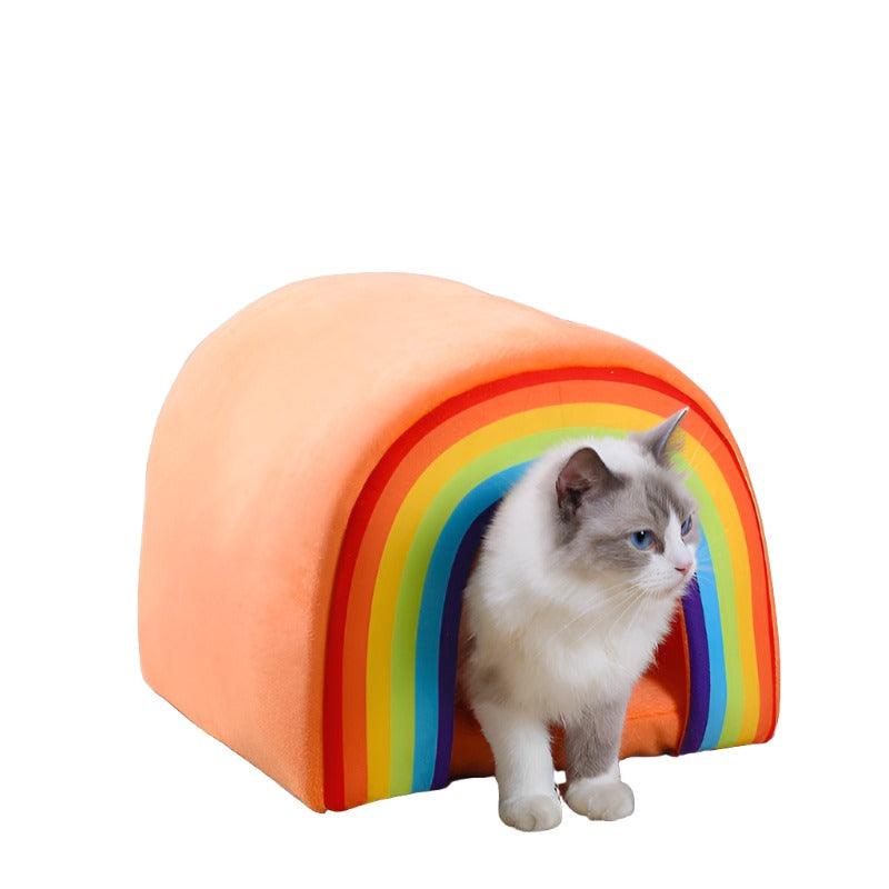 Foba Paws | Rainbow Q-Rainbow Cat's nest - Foba Paws: Terrier Haven