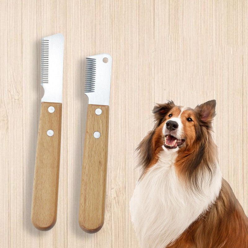 Foba Paws | Beech Handle Terrier Plucking Set - Foba Paws: Terrier Haven