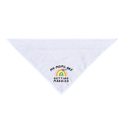 Foba Paws | Rainbow Q Pet Lip Scarf Pride Month Festival Headband - Foba Paws: Terrier Haven