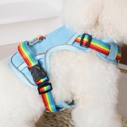 Foba Paws | Pride Month Special, Rainbow Dog Harness - Foba Paws: Terrier Haven