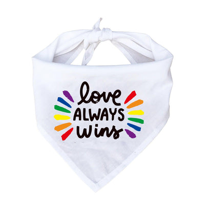 Foba Paws | Rainbow Q Pet Lip Scarf Pride Month Festival Headband - Foba Paws: Terrier Haven