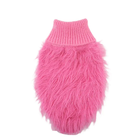 Foba Paws｜PINKY POWER-Fancy Faux Fur Pet Clothing - Foba Paws: Terrier Haven