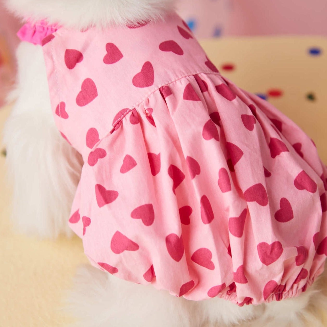 Foba Paws｜LOVE IS LOVE- Pet Pink Power LGBTQ Barbie Summer Dress - Foba Paws: Terrier Haven