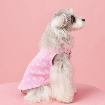 Foba Paws｜Pinky Power-Sleeveless Dog Barbie pink Denim Shirt - Foba Paws: Terrier Haven