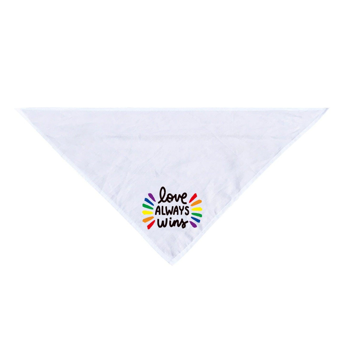 Foba Paws | Rainbow Q Pet Lip Scarf Pride Month Festival Headband - Foba Paws: Terrier Haven