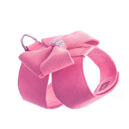 Foba Paws | Pinky Power-Vest style puppy bow chest strap dog leash - Foba Paws: Terrier Haven