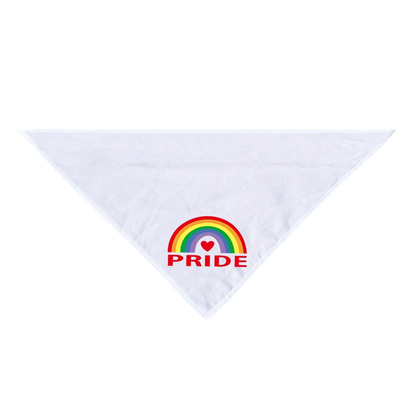 Foba Paws | Rainbow Q Pet Lip Scarf Pride Month Festival Headband - Foba Paws: Terrier Haven