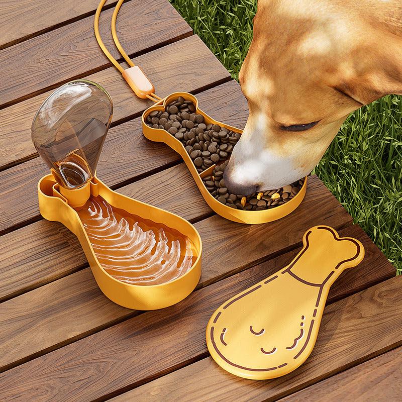 Foba Paws | Double Layered Accompanying Dog Water and Food Cup for Terrier Puppies - Foba Paws: Terrier Haven